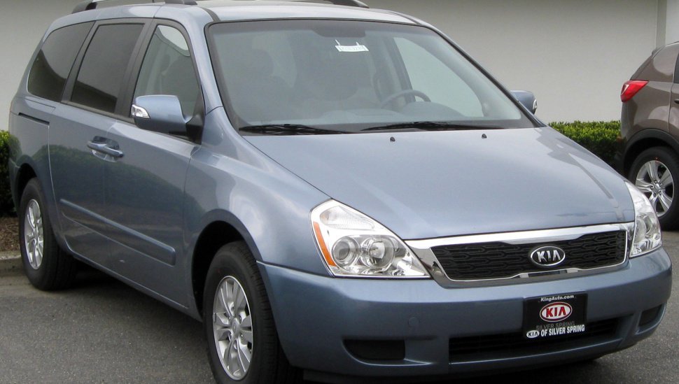 Kia Carnival technical specifications and fuel economy